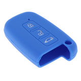 Max Maxb 3Buttons Remote Key Silicone Case Cover For Kia K5 K7 Forte 5 Sorento Blue