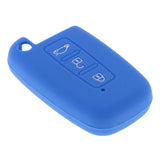 Max Maxb 3Buttons Remote Key Silicone Case Cover For Kia K5 K7 Forte 5 Sorento Blue