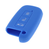 Max Maxb 3Buttons Remote Key Silicone Case Cover For Kia K5 K7 Forte 5 Sorento Blue
