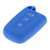Max Maxb 3Buttons Remote Key Silicone Case Cover For Kia K5 K7 Forte 5 Sorento Blue