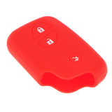 Maxbell Silicone Remote Key Fob Case Cover Fit For Lexus IS460 300 250 GX460 Red