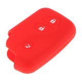 Maxbell Silicone Remote Key Fob Case Cover Fit For Lexus IS460 300 250 GX460 Red