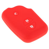 Maxbell Silicone Remote Key Fob Case Cover Fit For Lexus IS460 300 250 GX460 Red