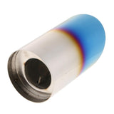 Max Maxb Stainless Steel Muffler Exhaust Pipe Tail Tip for Duke of Teana 08-18 Blue