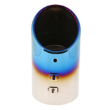 Max Maxb Stainless Steel Muffler Exhaust Pipe Tail Tip for Duke of Teana 08-18 Blue