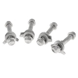 Max Maxb 4 Pieces Car Four Wheel Alignment Bolt Fitting Screws 12.9 Eccentric 16mm