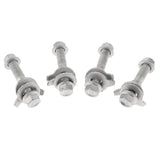 Max Maxb 4 Pieces Car Four Wheel Alignment Bolt Fitting Screws 12.9 Eccentric 16mm