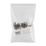 Max Maxb 1 Pair 12V Universal Waterproof Car Auto Snail Horn High Power Tweeter Black