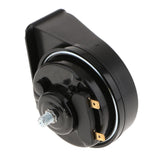 Max Maxb 1 Pair 12V Universal Waterproof Car Auto Snail Horn High Power Tweeter Black
