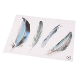 Max 3D Style Feather Car Exterior Interior Scratch Sticker Decal Cover Color 4 - Aladdin Shoppers