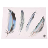 Max 3D Style Feather Car Exterior Interior Scratch Sticker Decal Cover Color 4 - Aladdin Shoppers