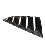 Max 1 Pair Bright Black Vent 1/4 Side Window Louver Cover For Chevrolet Camaro - Aladdin Shoppers