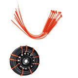 Max 10 PCS Snow Tire Chain Anti-skid Chains for Car Truck SUV Winter Driving - Aladdin Shoppers