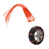 Max 10 PCS Snow Tire Chain Anti-skid Chains for Car Truck SUV Winter Driving - Aladdin Shoppers