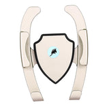 Max Car Mobile Alligator Clip Bracket Holder Anti-Slip Phone Mounts Gold - Aladdin Shoppers