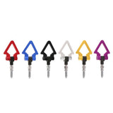 Max Aluminum Alloy Front Rear Bumper Screw on Tow Hook for European Car Red