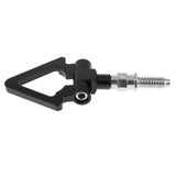 Max Aluminum Alloy Front Rear Bumper Screw on Tow Hook for European Car Black