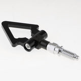 Max Aluminum Alloy Front Rear Bumper Screw on Tow Hook for European Car Black