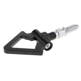 Max Aluminum Alloy Front Rear Bumper Screw on Tow Hook for European Car Black