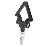 Max Aluminum Alloy Front Rear Bumper Screw on Tow Hook for European Car Black
