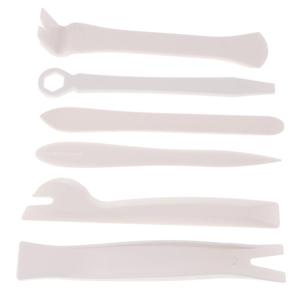 Max 6Pcs Car Stereo Installation Kits Car Radio Removal Tool