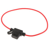 Maxbell 5 Pieces Car Boat Truck Mini Blade Inline Fuse Holder with 16AWG Copper Wire