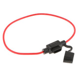 Maxbell 5 Pieces Car Boat Truck Mini Blade Inline Fuse Holder with 16AWG Copper Wire