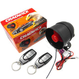 Maxbell Car Vehicle Alarm Protection Security System with 2 Button Remote Control