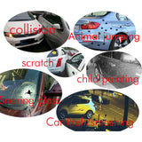 Maxbell Car Vehicle Alarm Protection Security System with 2 Button Remote Control