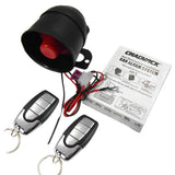 Maxbell Car Vehicle Alarm Protection Security System with 2 Button Remote Control