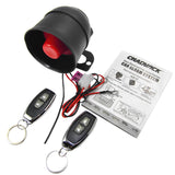 Maxbell Car Vehicle Burglar Alarm Security System Keyless Entry w/2 Remote Control