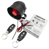 Maxbell Car Vehicle Burglar Alarm Security System Keyless Entry w/2 Remote Control