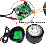 Maxbell Car Vehicle Burglar Alarm Security System Keyless Entry w/2 Remote Control