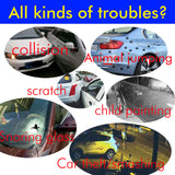 Maxbell Car Vehicle Burglar Alarm Security System Keyless Entry w/2 Remote Control