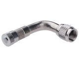 Maxbell Silver 90 Degree Brass Car Tire Lengthened Inflatable Tube 45/90/135 Degree