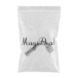 Maxbell Silver 90 Degree Brass Car Tire Lengthened Inflatable Tube 45/90/135 Degree