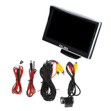 Maxbell 5 Inch Display Screen + 8 LED Night Vision Reversing Camera(with ruler line)