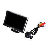 Maxbell 5 Inch Display Screen + 8 LED Night Vision Reversing Camera(with ruler line)