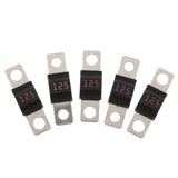 Max Maxb Flat Metal Fuse Slow Bolt Fuses Car Audio Power High Current Fuses 32V 125A