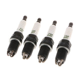 Max Maxb 4 Pieces Automobile Car High Performance TSP Three-Electrode Spark Plugs
