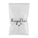 Max Maxb 5 Pieces Universal Car Self Reset Push Button Switch 12V-24V with 2 Wire