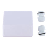 Max Maxb RV Yacht Caravan Electrical Wiring Connection Junction Box Waterproof White