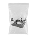 Max Maxb Plastic Dustproof Waterproof Electrical Wiring Connection Junction Box Black