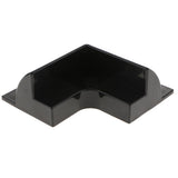 Max Maxb Plastic Dustproof Waterproof Electrical Wiring Connection Junction Box Black