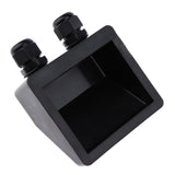 Max Maxb RV Marine Caravan Electrical Wiring Connection Junction Box Waterproof Black