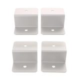 Max 4 Piece Solar Panel Z Shap Aluminum Mounting Bracket Holder for Roof RV Boat