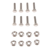 Max 4 Piece Solar Panel Z Shap Aluminum Mounting Bracket Holder for Roof RV Boat