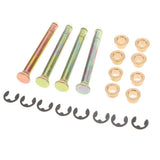 Maxbell Set Door Hinge Pins Pin Bushing Kit Fits for Ford Truck SUV F150 F250 F350