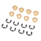 Maxbell Set Door Hinge Pins Pin Bushing Kit Fits for Ford Truck SUV F150 F250 F350