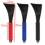 Maxbell Car SUV Winter Snow Ice Scraper Brush Shovel Removal Cleaning Tool Blue